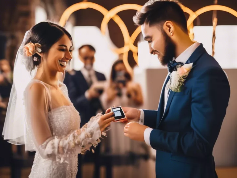 Digital Weddings Cryptocurrency Blockchain Technology